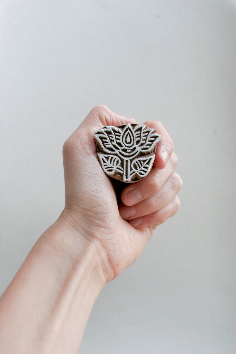 Sale Wood Textile Stamp 43