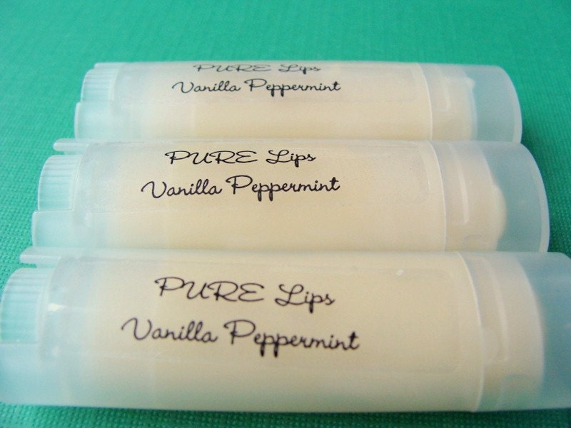 Vanilla Peppermint Lip balm tube