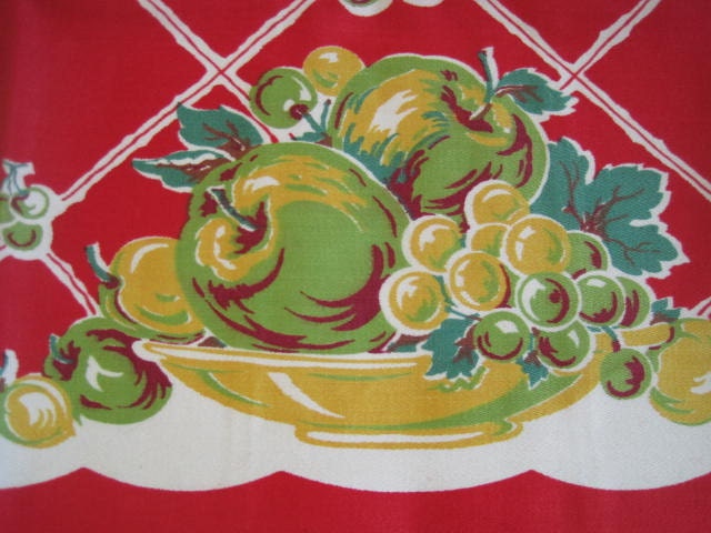 MINT Vintage Towel FRUIT Luscious