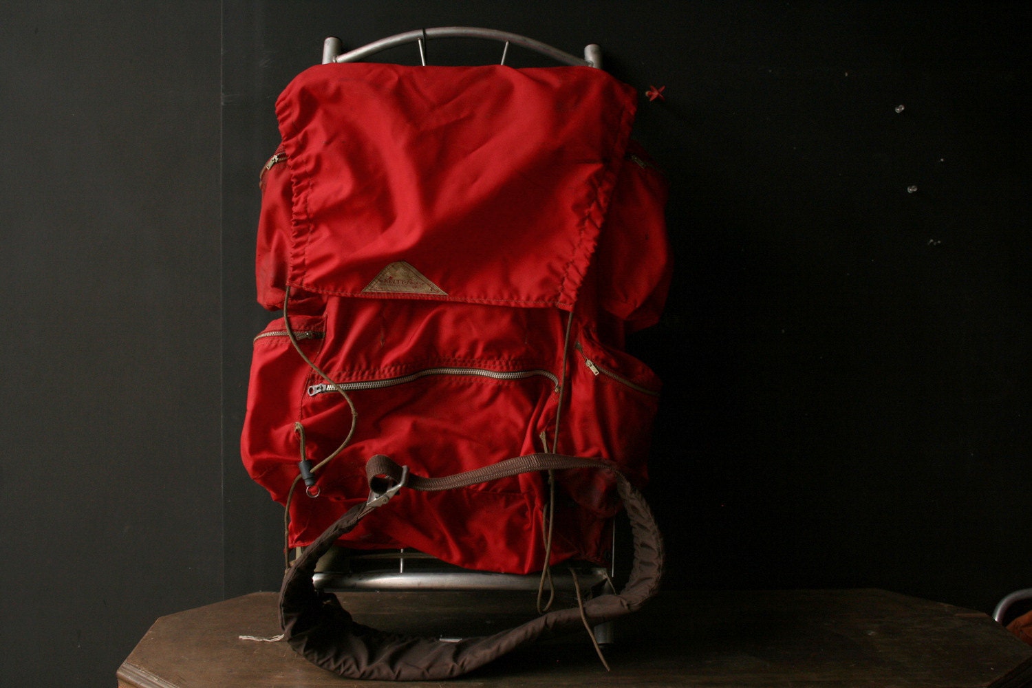 Vintage Backpack with Aluminum Frame Hiking and Camping  Nylon From Nowvintage on Etsy