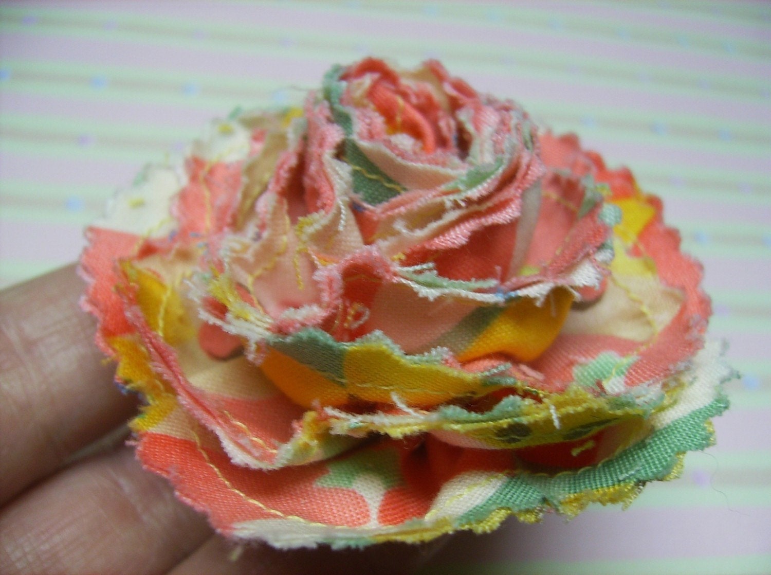 Fabric Rosette PDF Tutorial 4 Learn 2 Rosettes in 1 Tutorial ... Super Easy