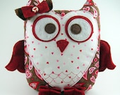 Sweetheart Owl Pillow Pattern ... Plush Sewing Tutorial
