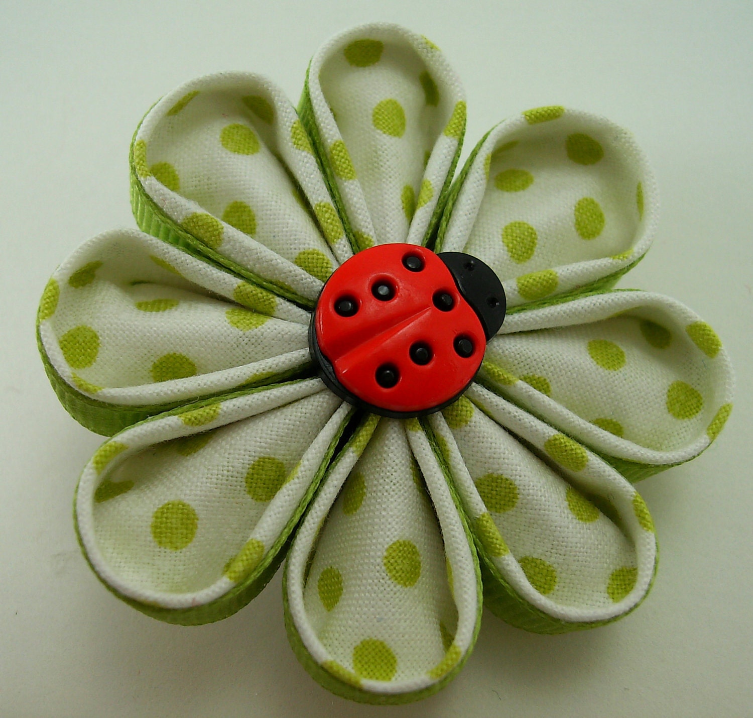 Fabric and Ribbon Kanzashi Fabric Flower Tutorial ... plus FREE bonus tutorial