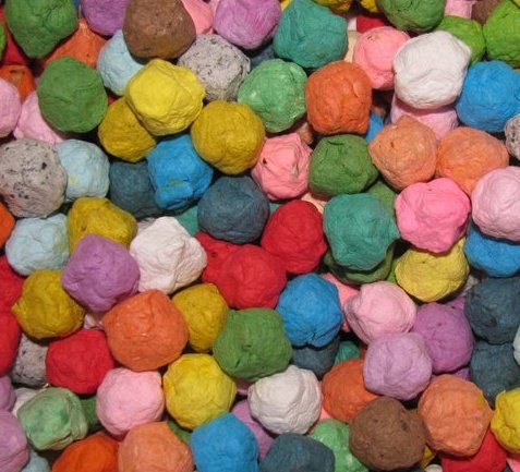 Seed Bomb  Rainbow Assortment  Wildflower Mix