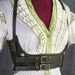 Lillian Roth Vintage Leather Green Fashion Harness (ONLY 2 LEFT)