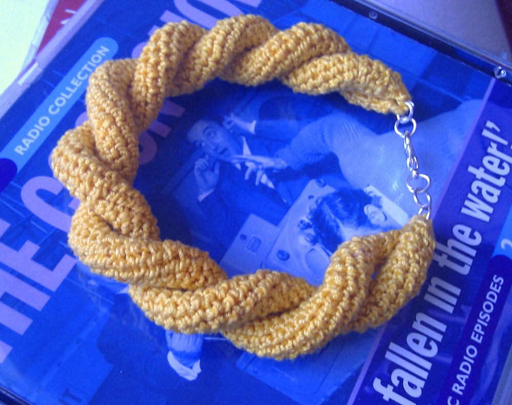 Rope Necklace Crochet Jewellery Pattern