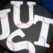Letters - Handpainted - Baseball