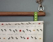 Earring Organizer & Jewelry Organizer (Jewelry Display, Earring Storage, Ring Holder, Necklace Holder) -  marching ants in neutral