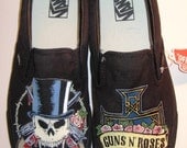 Guns N' Roses Custom Vans Shoes