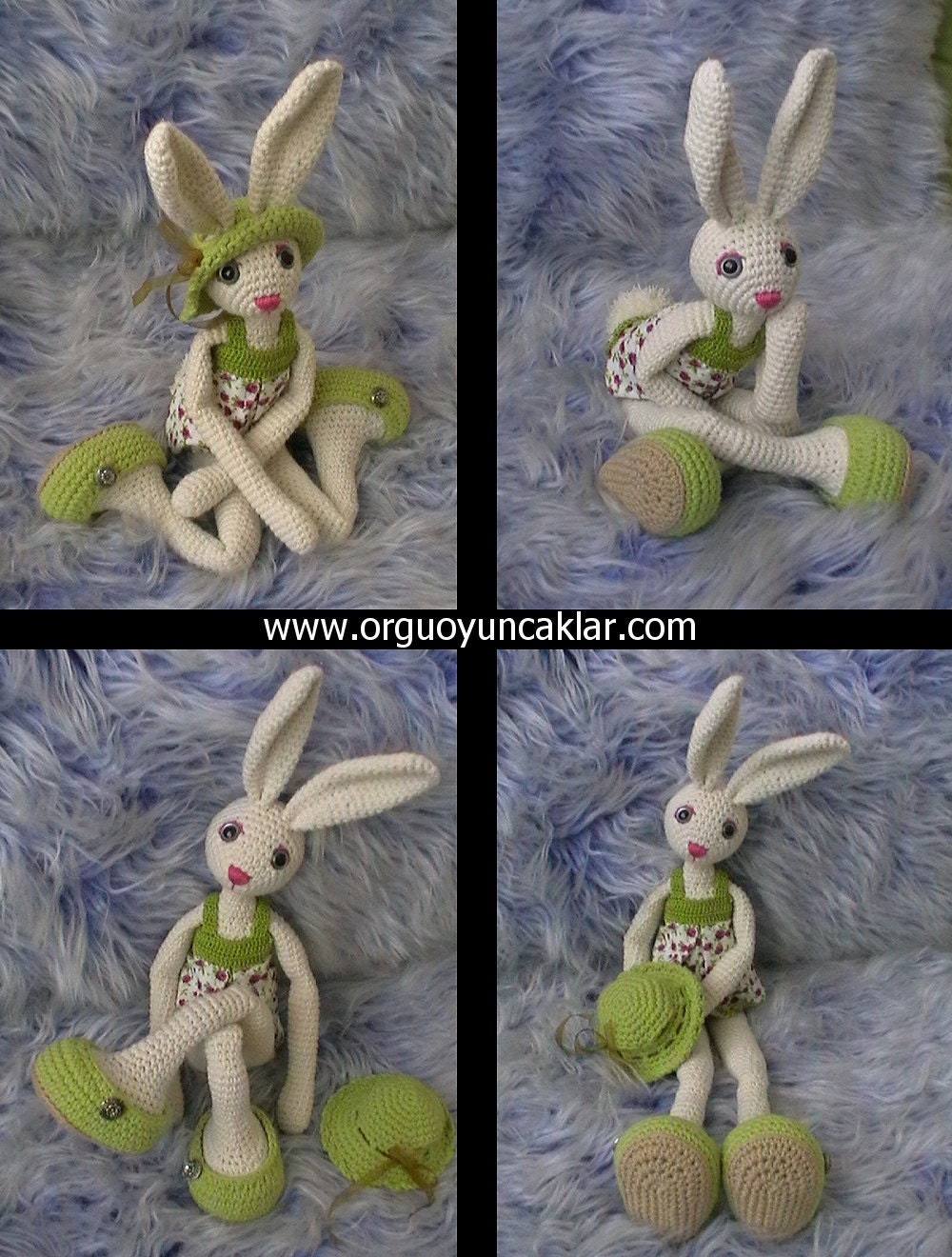 Amigurumi 19 inc Bunny Pattern