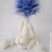 Amigurumi 5 ways jointed Miss Funny - OOAK Art Doll