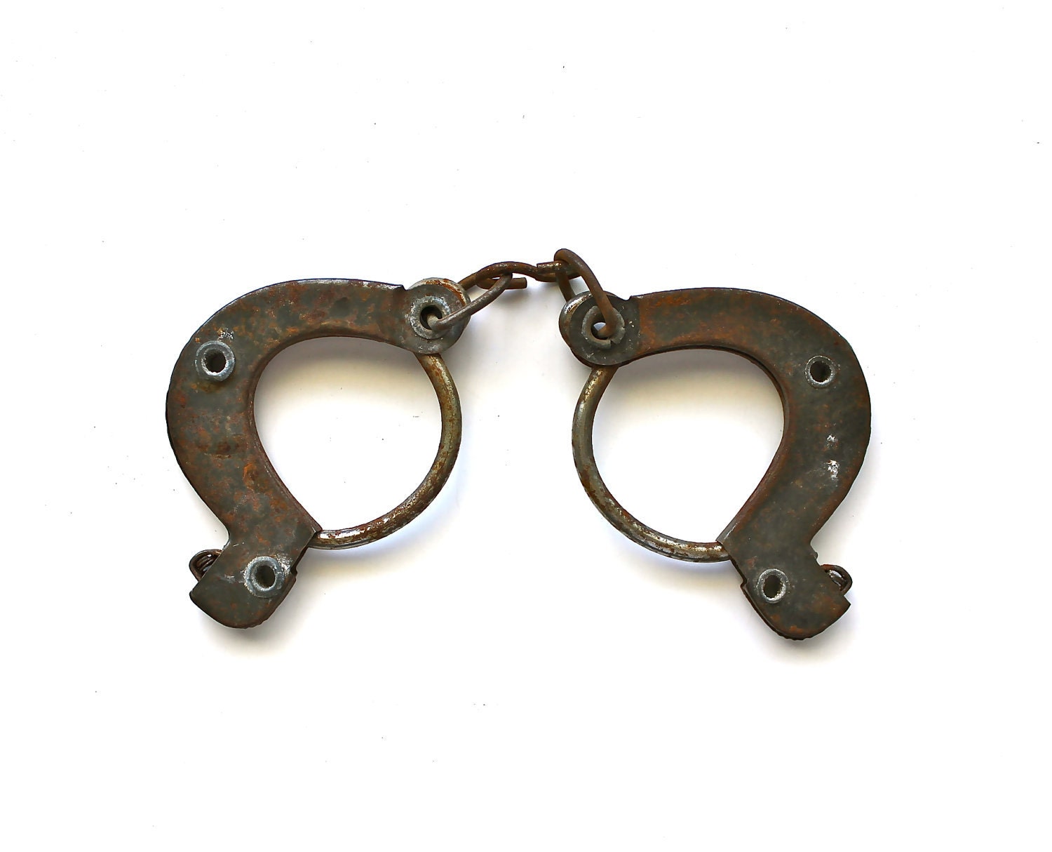Under Arrest - Vintage Tin Toy Hand Cuffs