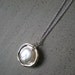 Cradled Pearl Necklace