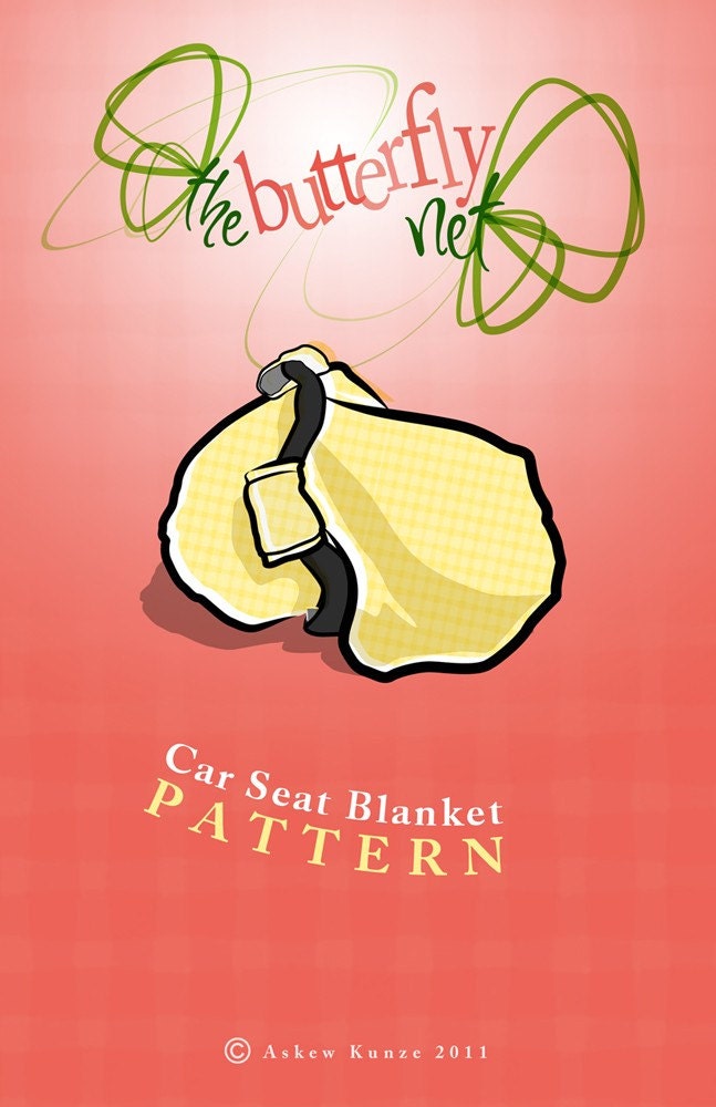 Toddler car seat cover pattern