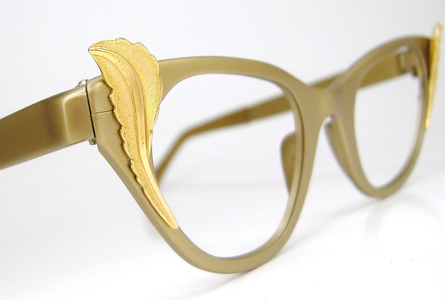 Vintage 50s 60s Tura Cat Eye Eyeglasses Frame NOS