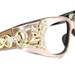 Vintage Dusty Rose Cat eye Glasses French Eyewear Frame