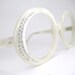 Vintage 50s Round Pearl Sunglasses or Eyeglasses Frame NOS