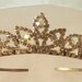 Vintage Rhinestone Tiara Crown