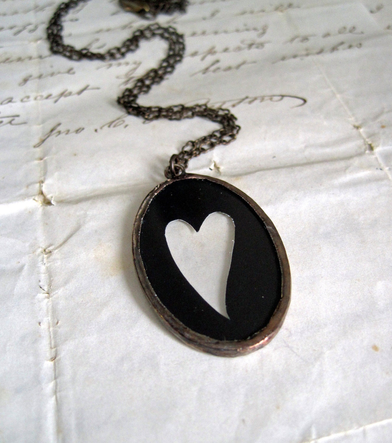 Sweet Heart Silhouette Necklace