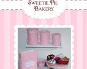 NEW PATTERN  Felt Cookbook and Baking Set PDF ebook  (Cookbook, Printable Recipe Pages, Canisters, Treats, Measuring Cups)