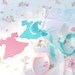 Vintage Style Paper Doll Garland SWEET As PIE Inspiration / Craft Kit ... Pink ... Aqua ... Red ... Polka Dots and Gingham