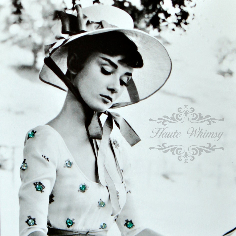 Audrey Hepburn: She Draws in the Spring Light