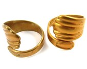 2 Vintage Adjustable Spoon Ring