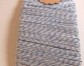 baker's twine - sky blue and white - 50 yards (150 feet)