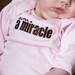 0 to 3 Month I am a Miracle Baby Pink Long-Sleeved Bodysuit, Adoption Apparel, Adoption Gifts, Baby Shower Gifts, Push Present