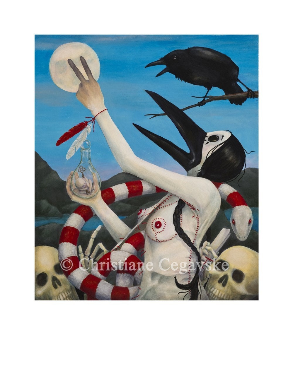 Signed Art Print, Ascension