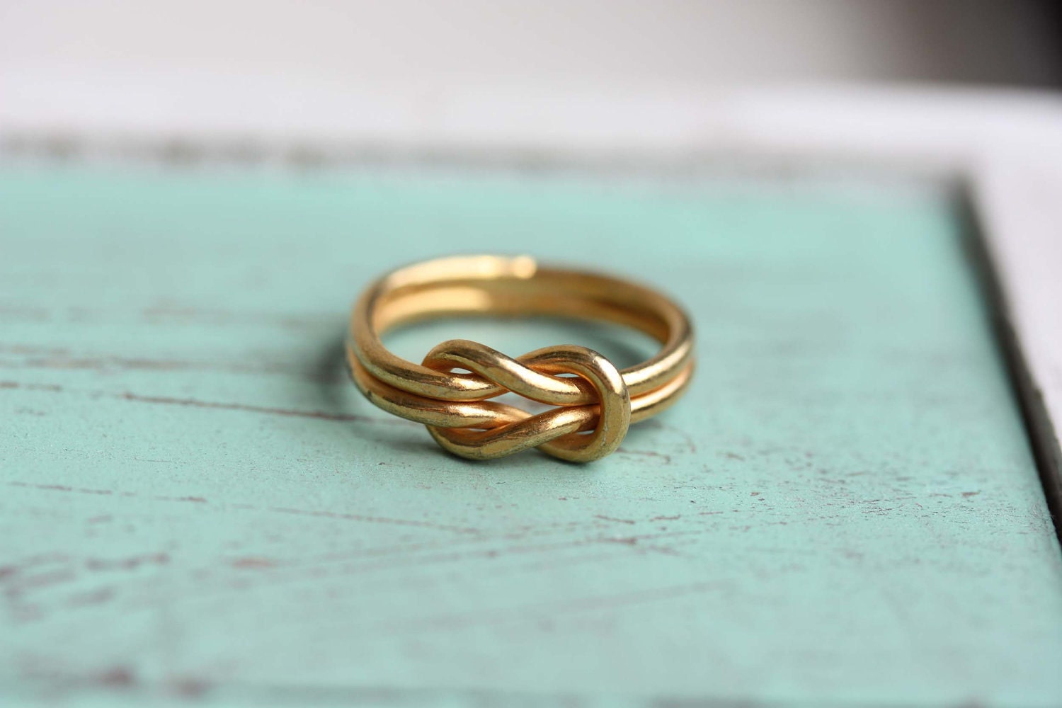 Sailor Knot Ring - Gold - Size 5