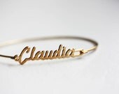 Vintage Name Bracelet - Claudia