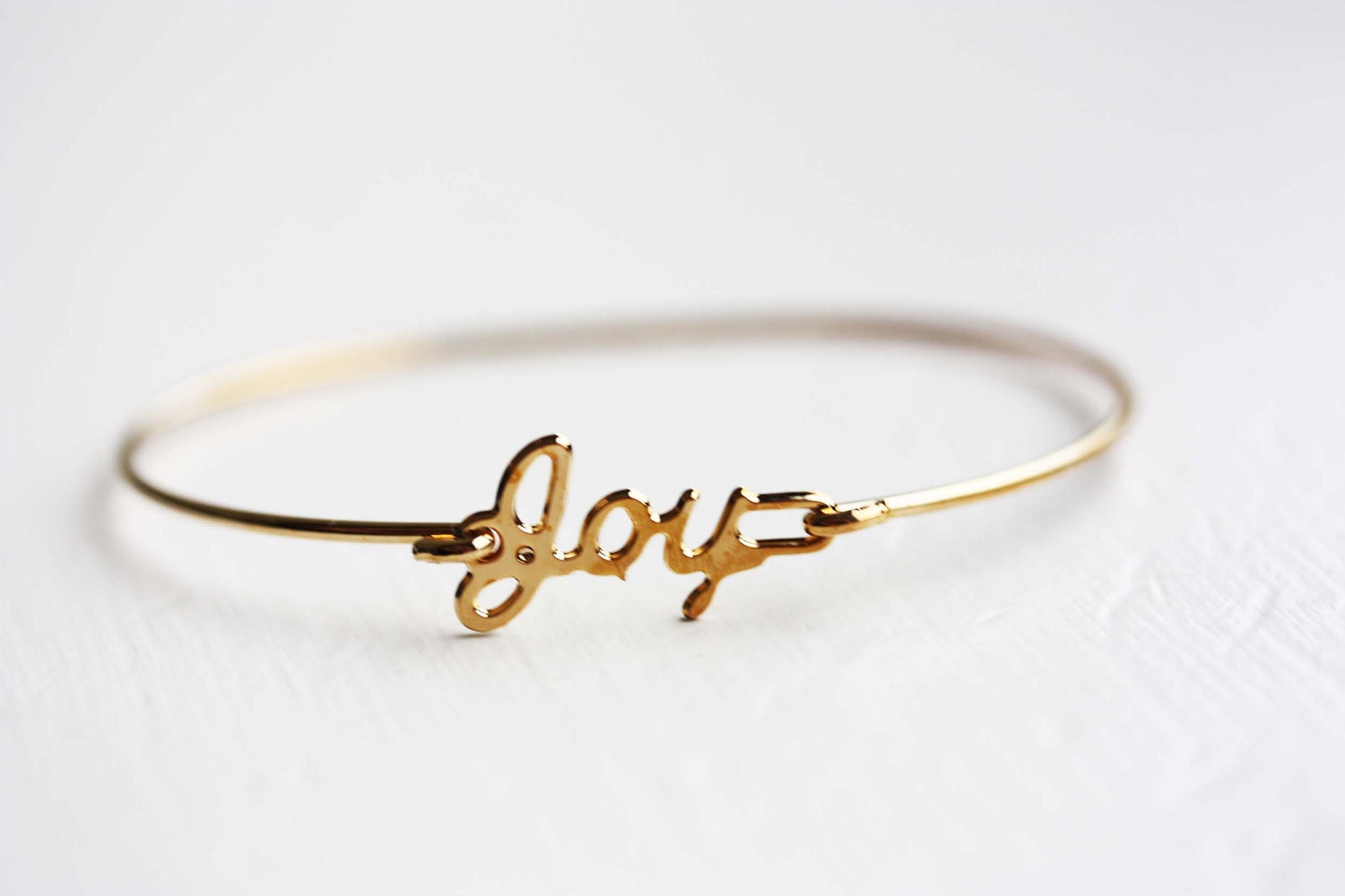 Vintage Name Bracelet - Joy