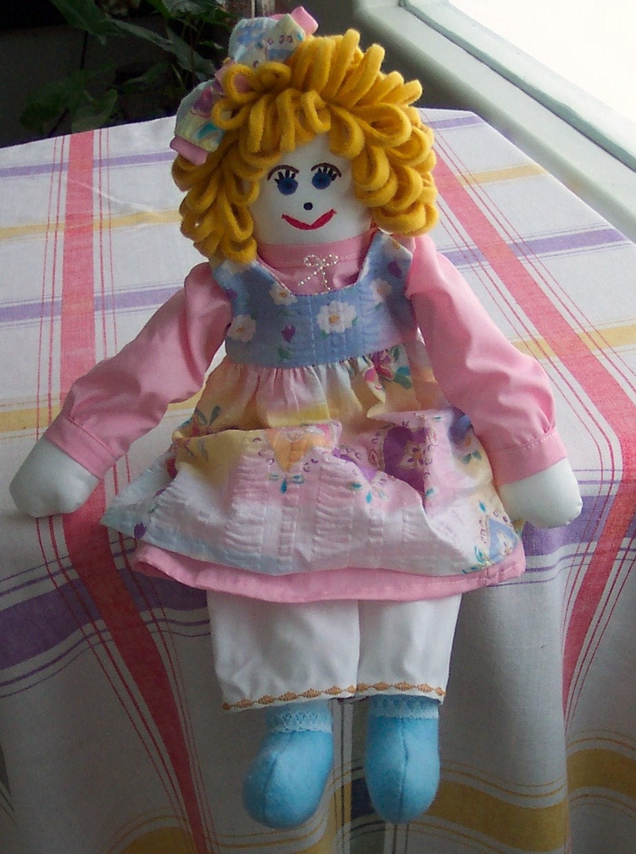 20 inch Handcrafted Girl Doll, FREE USA SHIPPING