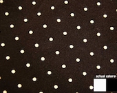 Black and White Polka Dot Rain Coat
