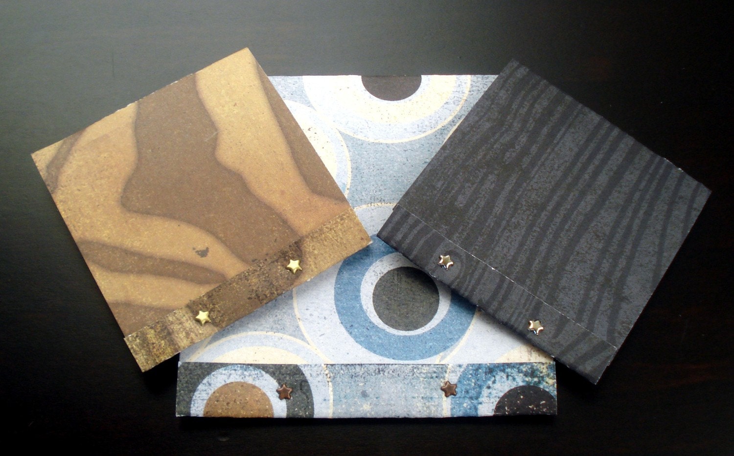 Matchbook Notebooks - Upcycled Thoughts (Set of 3)