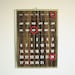 Vintage Faux Bois Perpetual Wall Calendar