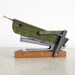 Vintage Wooden Stapler - Grasshopper