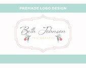 PREMADE Photography Logo Design, with Watermark