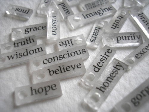 Custom Word Charms (5)