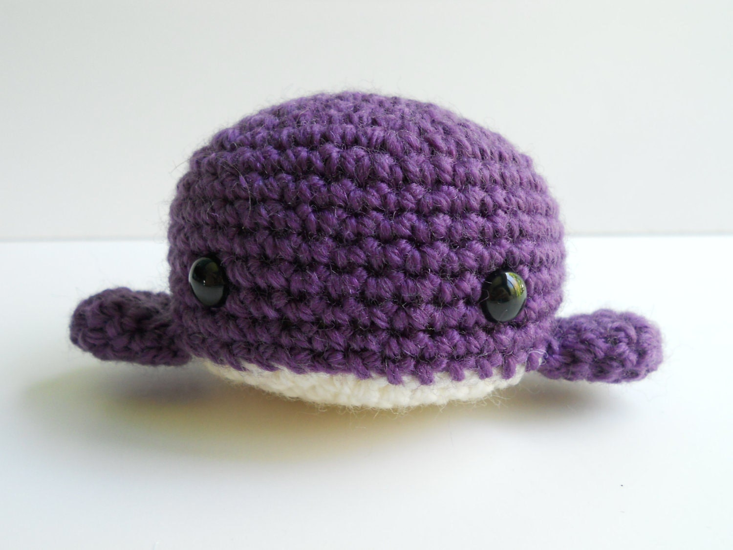 Grape Whale Amigurumi Crochet Plush