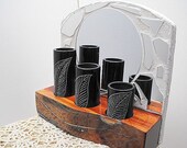 East Meets West Votive Candle and Mirrors