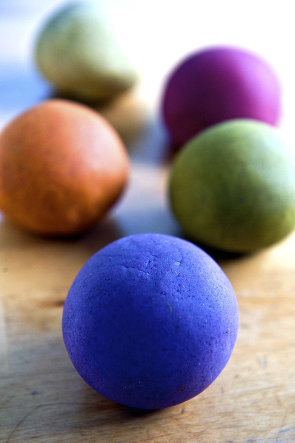 Lavender scented play clay (gluten free) 4 oz. tub
