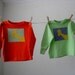 Kiwi Green Shirt with Giraffe Applique