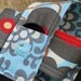 Camera Strap, Lotus- Blue, Grey, Red, Reversible, Built in Lens Cap Holder