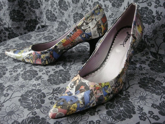 Custom Comic Shoes
