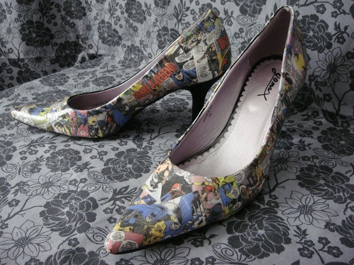 Custom Comic Shoes