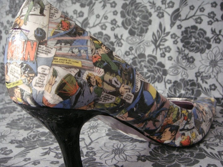 Custom Comic Shoes