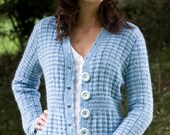 Buttoned Cardigan with accent on sleeves