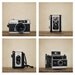 Vintage Camera Wall Art - Kodak Duaflex, Argus 75, Polaroid 330, Konica - Set of Four 5x5 Photographs - Vintage Love